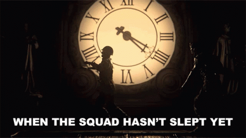 When The Squad Hasnt Slept Yet Call Of Duty GIF