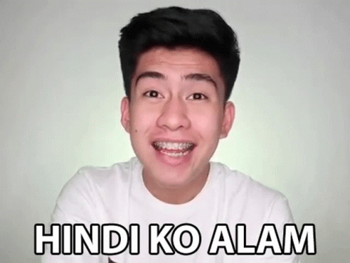 Hindi Ko Alam Duke De Castro GIF - Hindi Ko Alam Duke De Castro Wala Akong Alam Diyan GIFs
