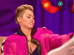 There We Go GIF - Miley Cyrus Middle Finger Fuck You GIFs