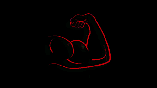 a logo for stronk with a fist in the middle