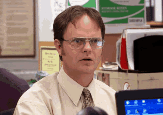The Office Dwight GIF - The Office Dwight What Is Going On GIFs