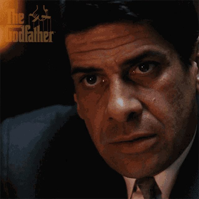 Stare Virgil Sollozzo GIF - Stare Virgil Sollozzo The Godfather GIFs