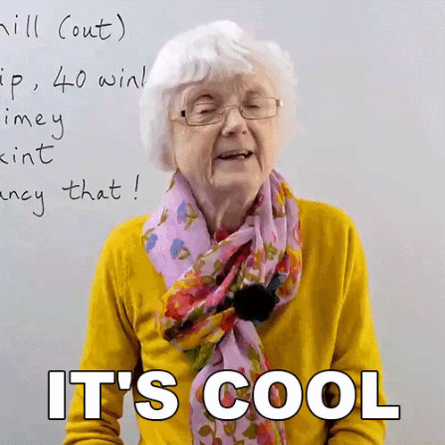 It'S Cool Gill GIF - It'S Cool Gill Engvid GIFs