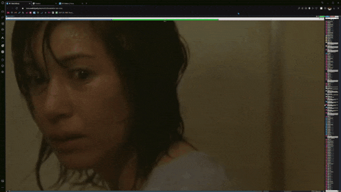a screen shot of a movie with the words mama on the bottom right