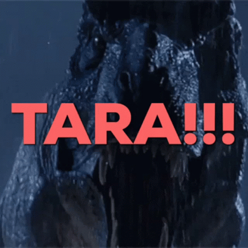 Tara Lets Go GIF - Tara Lets Go Dinosaur GIFs