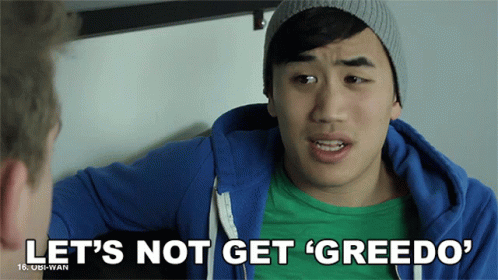 Lets Not Get Greedo Andrew Huang GIF - Lets Not Get Greedo Andrew Huang Corey Vidal GIFs
