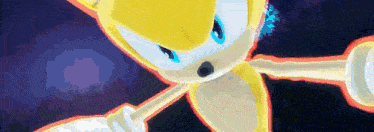 Super Sonic Sonic Frontiers GIF - Super Sonic Sonic Frontiers The Final Horizon GIFs