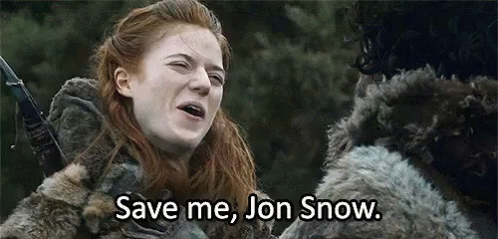 Save Me, Jon Snow GIF - Jon Snow Game Of Thrones Ygritte GIFs