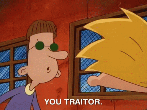 Traitor Hey Arnold GIF - Traitor Hey Arnold Yelling GIFs