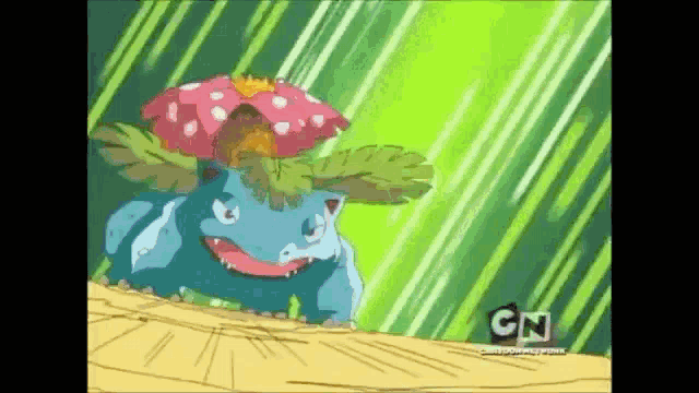 a cartoon of a pokemon with a cn logo on the bottom left