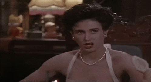 Disgusted Grossedout GIF - Disgusted Grossedout Demimoore GIFs