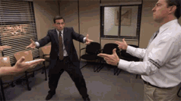 Fingergun Standoff GIF