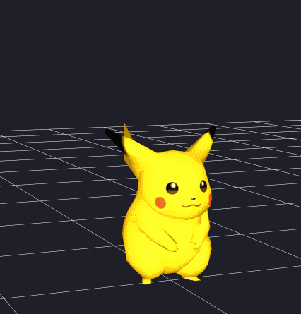 a yellow cartoon character is flying over a black and white checkered surface