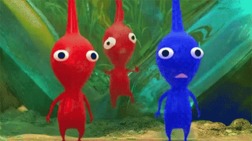 Red Pikmin GIF - Red Pikmin Blue GIFs