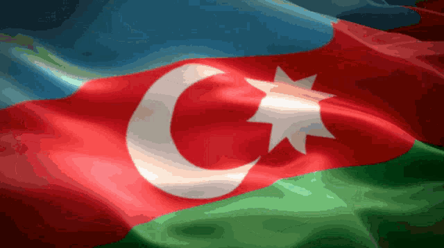 Flag Azerbaijan GIF - Flag Azerbaijan Flag Of Azerbaijan GIFs