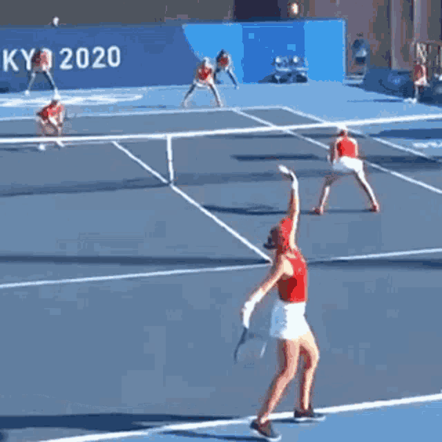 Belinda Bencic Viktorija Golubic GIF - Belinda Bencic Viktorija Golubic Tennis GIFs