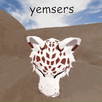 a computer generated image of a leopard with yemsers written on the top