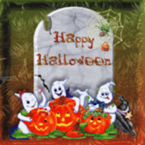 Happy Halloween Day Witch GIF - Happy Halloween Day Witch Pumpkin GIFs