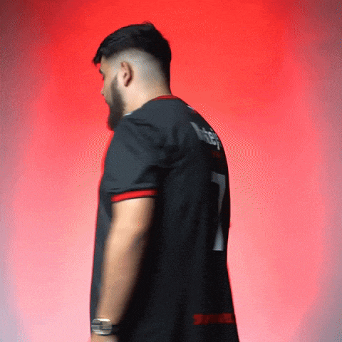 a man in a black jersey with the number 7 on it