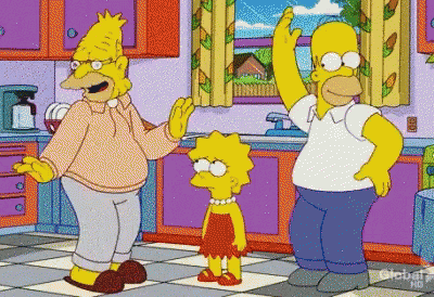 Simpsons Grampa GIF - Simpsons Grampa Dancing GIFs