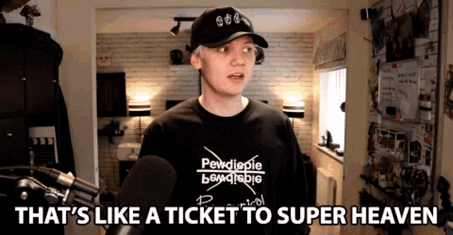 Thats Like A Ticket To Super Heaven Niall Comas GIF - Thats Like A Ticket To Super Heaven Niall Comas Pyro GIFs