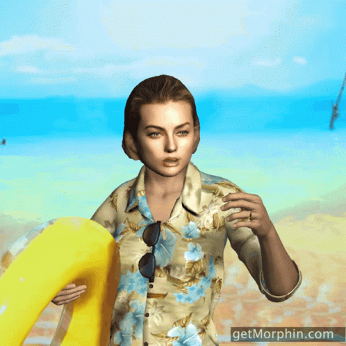 Margot Robbie Summer GIF - Margot Robbie Summer Thumbs Up GIFs