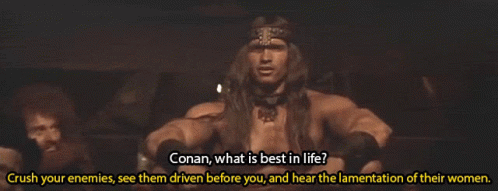 Best Life Conan GIF - Best Life Conan Crush Enemies GIFs