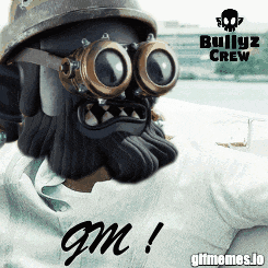 a picture of a bully crew character with a helmet and goggles on