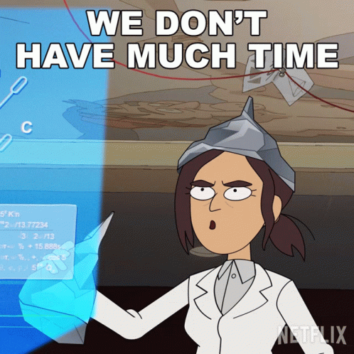 We Dont Have Much Time Reagan Ridley GIF - We Dont Have Much Time Reagan Ridley Inside Job GIFs