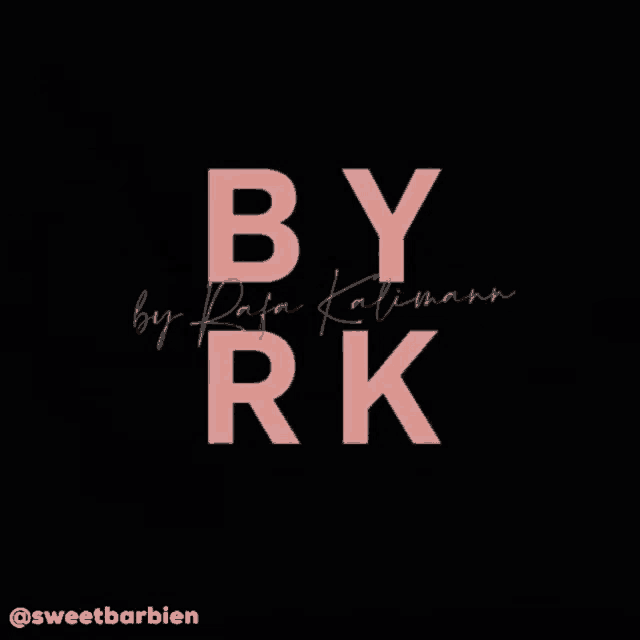 a logo for by rk by rafa kaliman