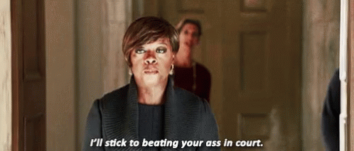 Beat Your Ass In Court How To Get Away With Murder GIF - Beat Your Ass In Court How To Get Away With Murder Viola Davis GIFs