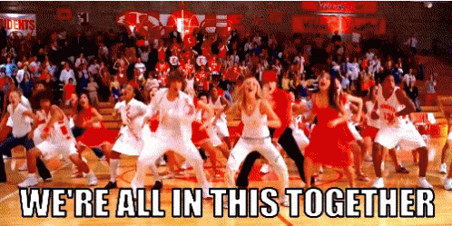 Were All In This Together High School Musical GIF - Were All In This Together High School Musical Hsm GIFs