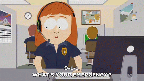 911 What'S Your Emergency? GIF