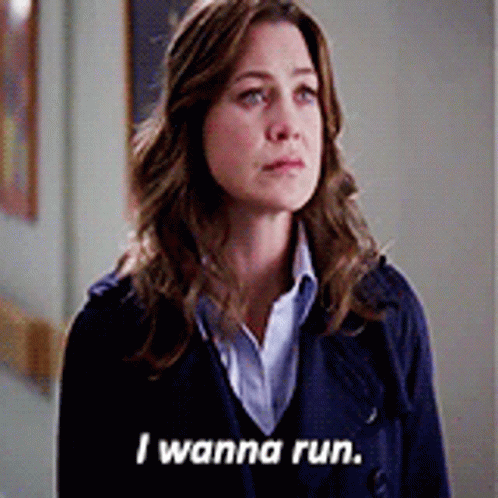 Greys Anatomy Meredith Grey GIF - Greys Anatomy Meredith Grey I Wanna Run GIFs