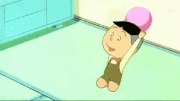 a cartoon of a cat in a room with a lamp