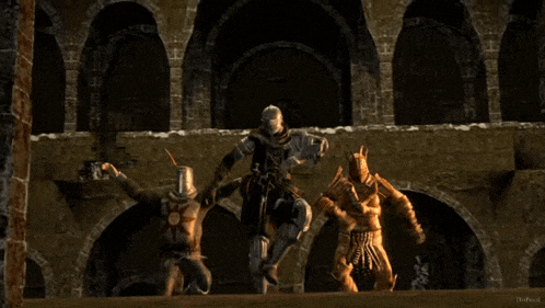 a video game called dark souls is being played in a dark room