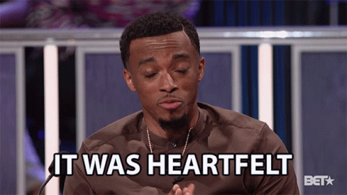 It Was Heartfelt Coming From The Heart GIF - It Was Heartfelt Coming From The Heart Sincere GIFs