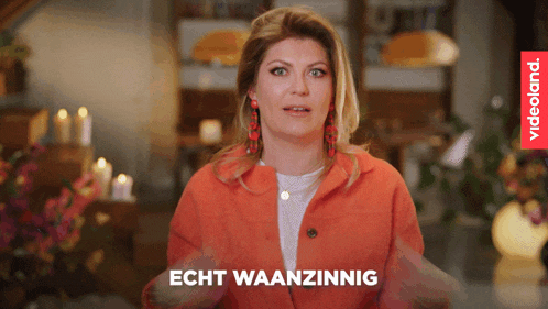 a woman says echt waanzinnig in a video