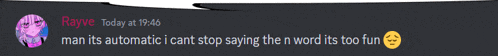 a screenshot of a discord conversation between harve and another user