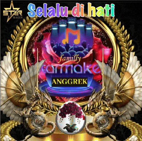 an advertisement for selalu di hati karaoke anggrek