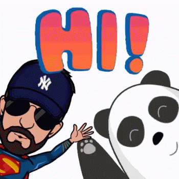 Panda Hi GIF - Panda Hi Saqui GIFs