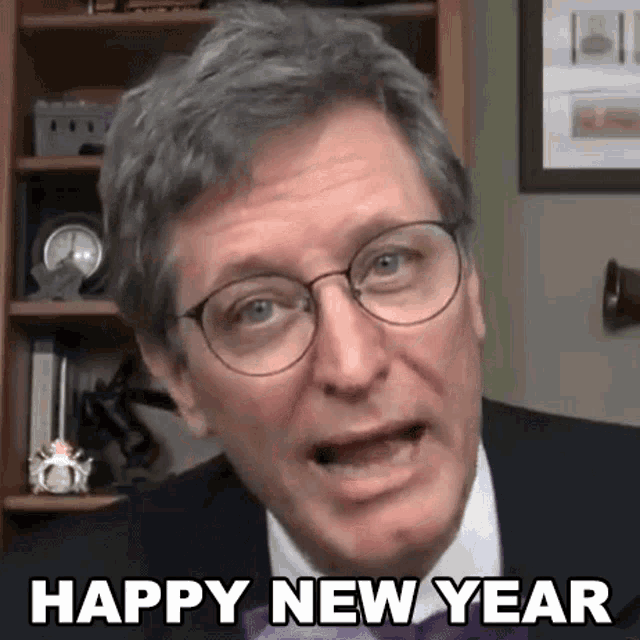 Happy New Year Lance Geiger GIF - Happy New Year Lance Geiger The History Guy GIFs