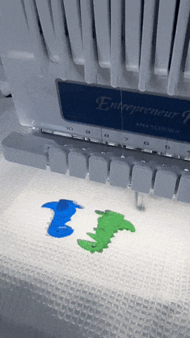 a machine that says entrepreneur on it