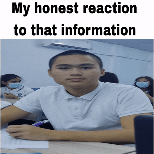 My Honest Reaction My Honest Reaction Meme Meme