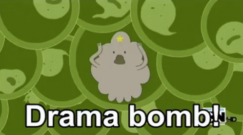 Drama Bomb Adventuretime GIF - Adventure Time Drama Bomb Drama GIFs