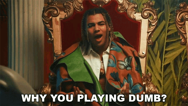 Why You Playing Dumb 24k Goldn GIF - Why You Playing Dumb 24k Goldn 1song GIFs