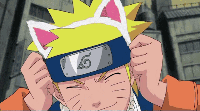 a cartoon character is wearing a headband with a g on it