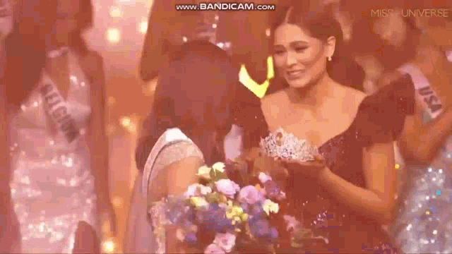 Miss Universe Harnaaz Sandhu GIF - Miss Universe Harnaaz Sandhu Miss India GIFs