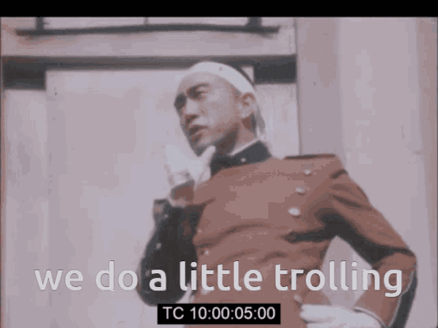 Yukio Mishima We Do A Little Trolling GIF - Yukio Mishima We Do A Little Trolling GIFs