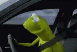 Kermit Drive GIF - Kermit Drive What GIFs